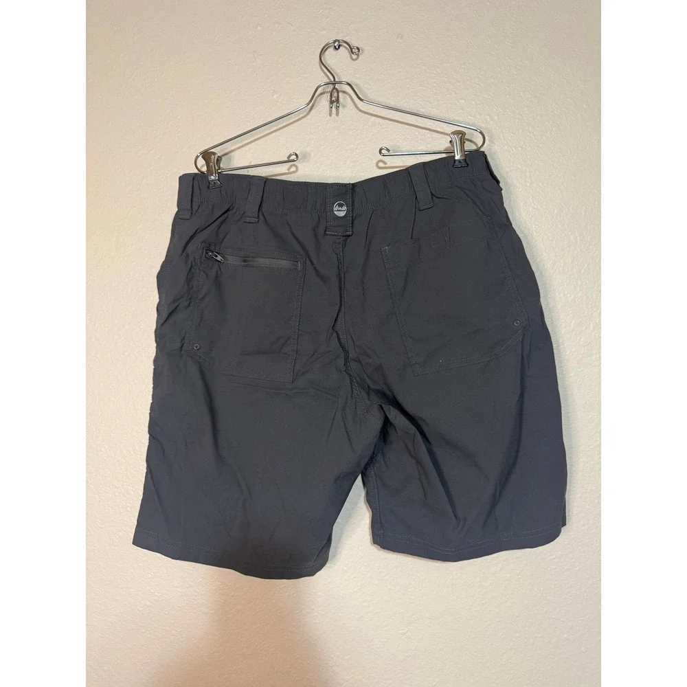 Lot‎ of 2 Mens Gerry & Iron Co Cargo Shorts Grey Green Stretch Hiking Size 36